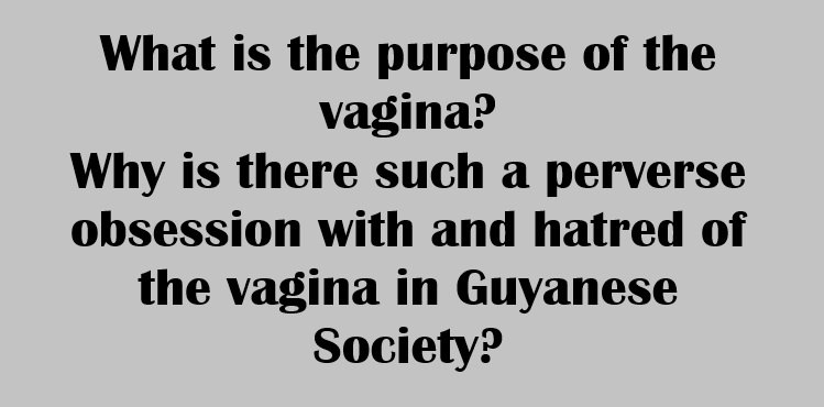 Is the vagina a pollutant, decoration and symbol of inferiority?